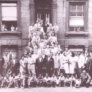 Un gran día en Harlem: póster de película vintage original para un documental sobre el día histórico que los grandes del jazz se reunieron para una fotografía de Art Kane.