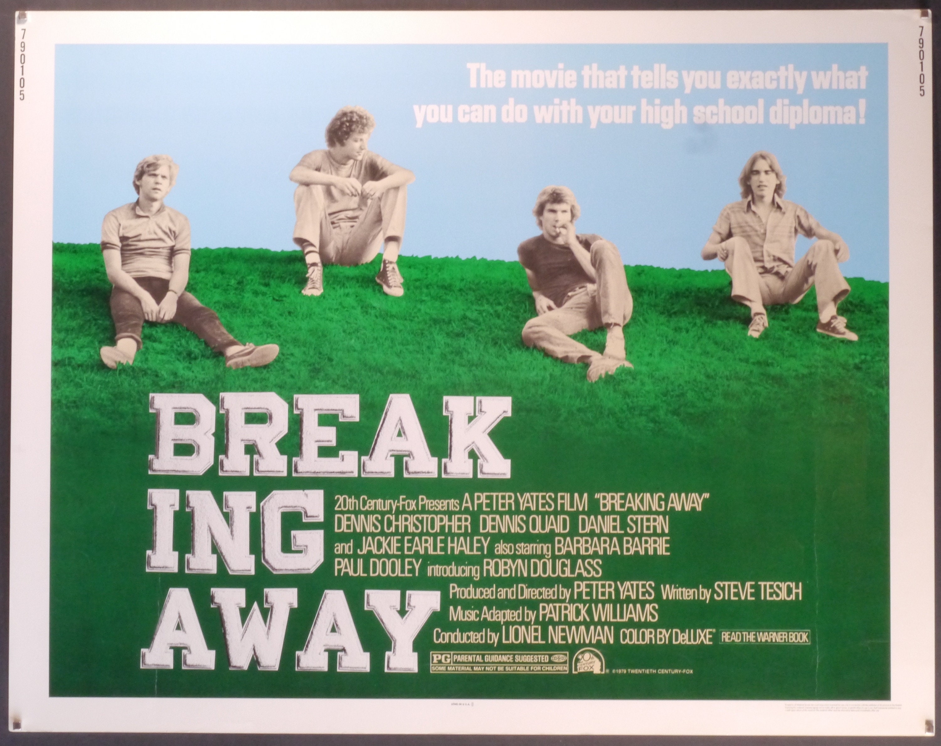 Breaking Away-original Vintage Movie Poster for the Peter image