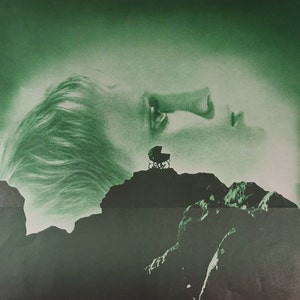 Rosemary&#39;s Baby-Rare Original Vintage Movie Poster for Roman Polanski&#39;s Iconic Horror Film with Mia Farrow, John Cassavetes, and Ruth Gordon