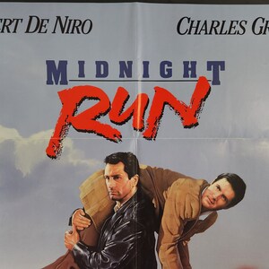 Midnight Run-Original Vintage Home Video Movie Poster of Martin Brest's Action Comedy with Robert De Niro, Charles Grodin and Yaphet Kotto. image 6