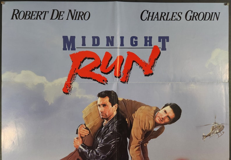 Midnight Run-Original Vintage Home Video Movie Poster of Martin Brest's Action Comedy with Robert De Niro, Charles Grodin and Yaphet Kotto. image 6