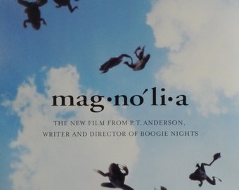 Magnolia-An Original Vintage Movie Poster of PT Anderson's Existential Mosaic of Love and Forgiveness with Julianne Moore and Tom Cruise