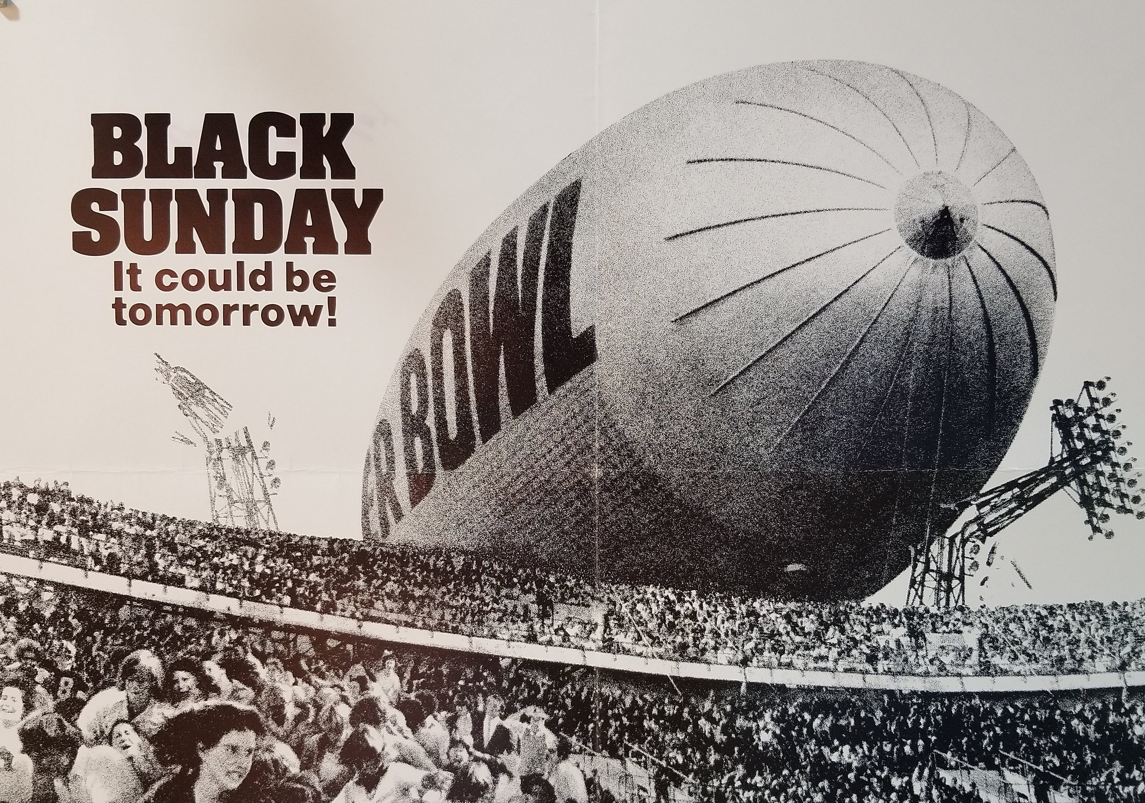 Black Sunday-an Original Vintage Movie Poster of John