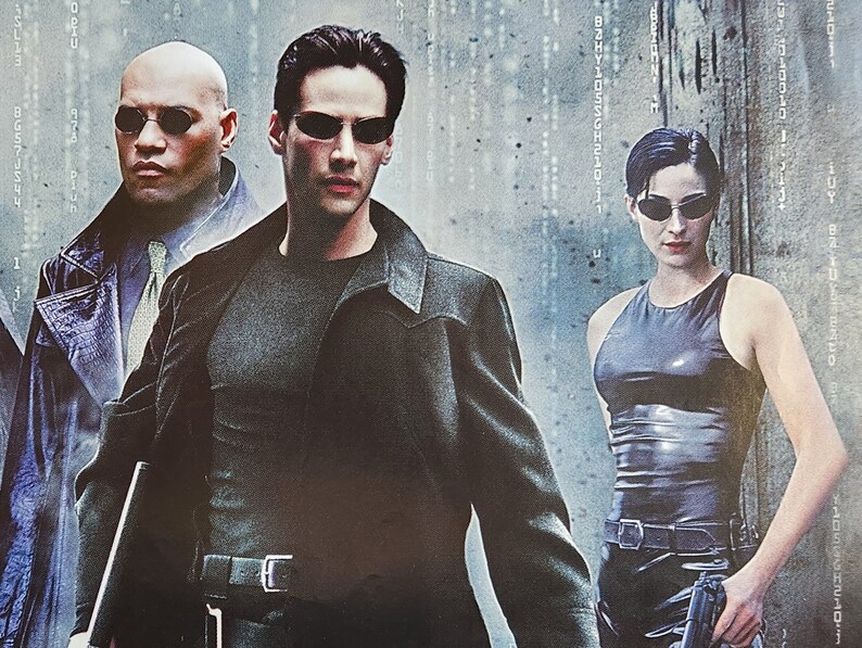 Matrix Epic The Matrix-original Vintage Movie Poster of the Wachowski's Thrilling ...