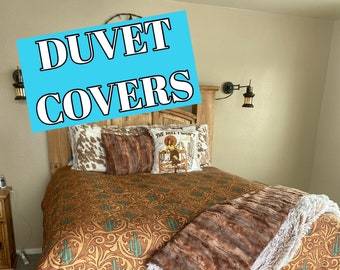 Custom Duvet Covers - Pick any Print from my Shop!
