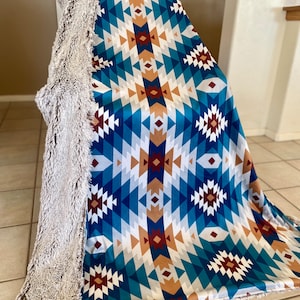 The Navajo Western Star Blanket