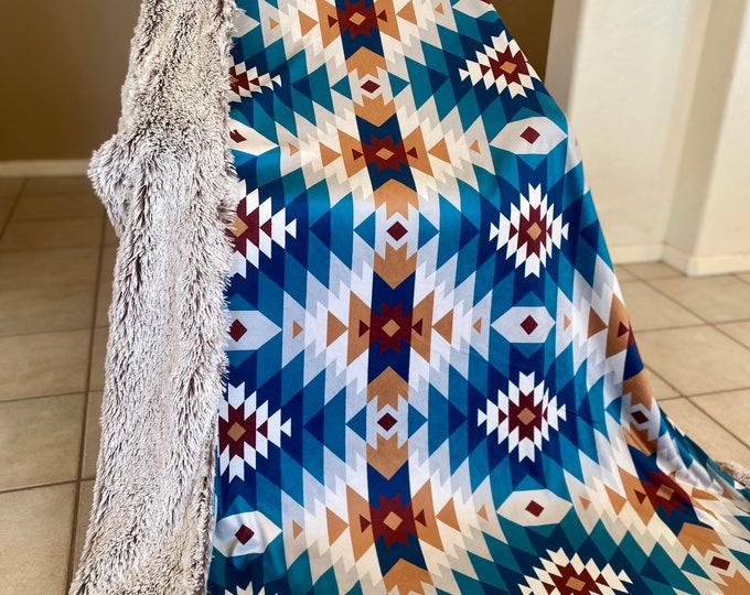 The Navajo Western Star Blanket