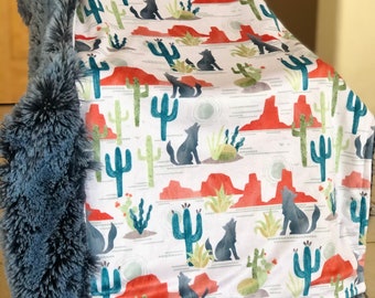 Born To Howl Blanket