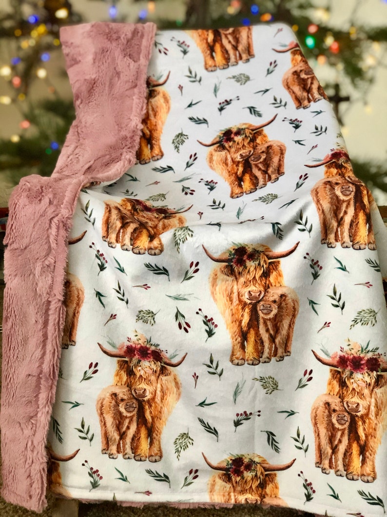 The Original Highland Cow Blanket