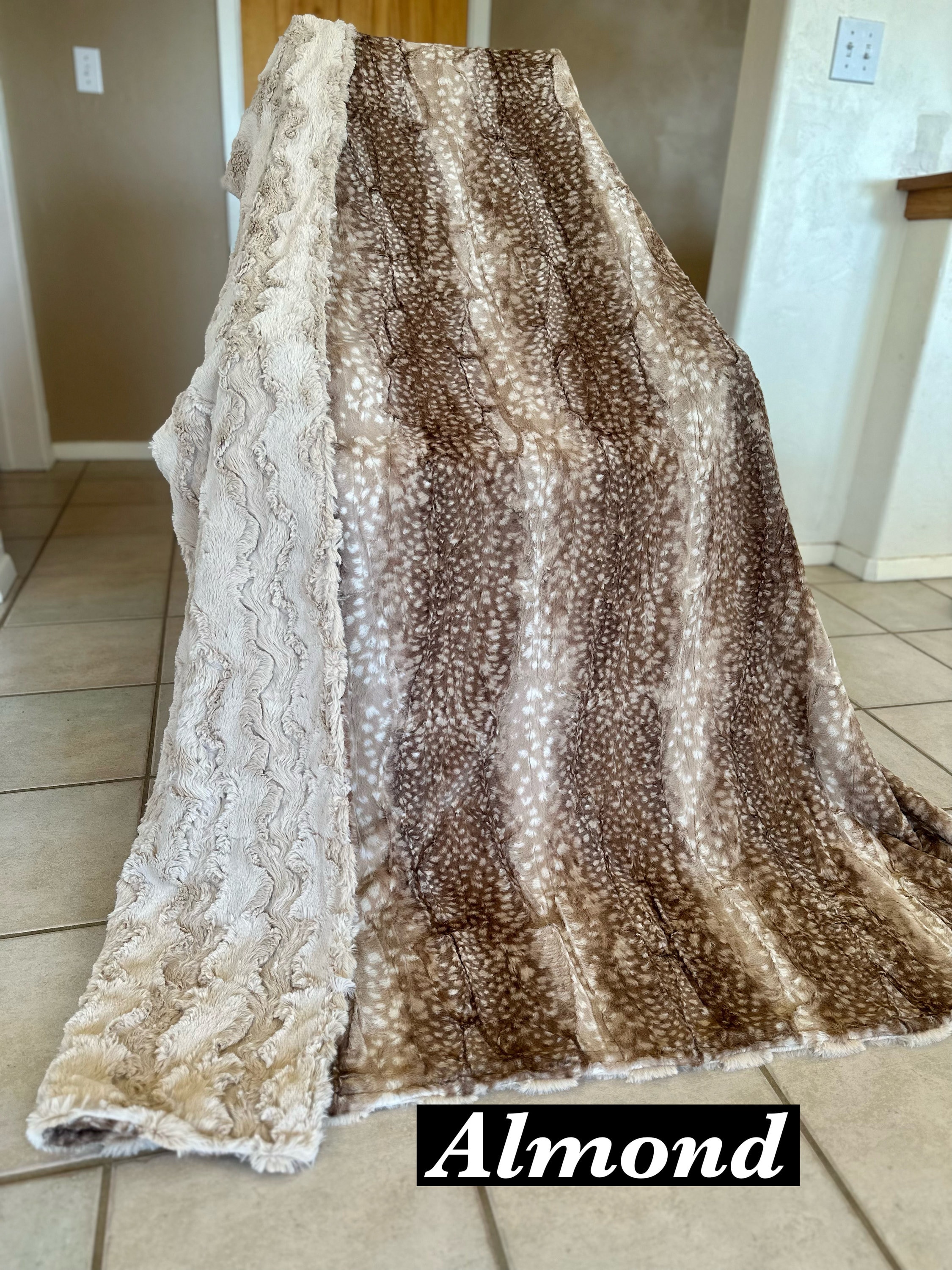 Fawn print blanket new arrivals