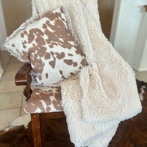 Double Shaggy Fur Blanket // Shaggy Fur Throw, Pod Blanket, Purple Blue Black Red Cream Chocolate Pink Shaggy, Neutral Blanket, White Throw