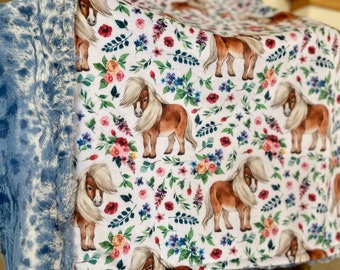 Floral Pony Blanket