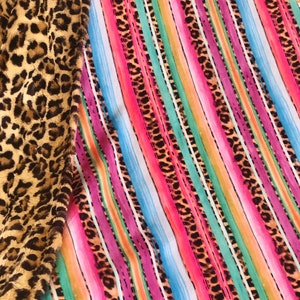 Sassy Serape & Leopard Blanket Bild 10