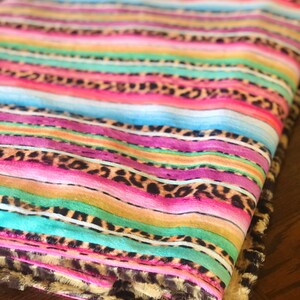 Sassy Serape & Leopard Blanket Bild 9