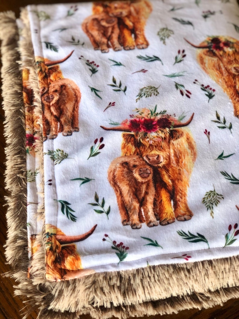The Original Highland Cow Blanket