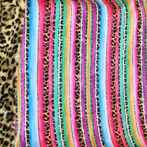 Sassy Serape & Leopard Blanket Bild 8