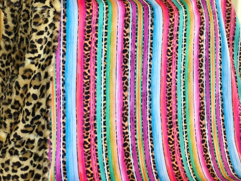 Sassy Serape & Leopard Blanket Bild 8