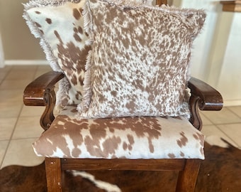 Palomino faux Cowhide Pillowcases