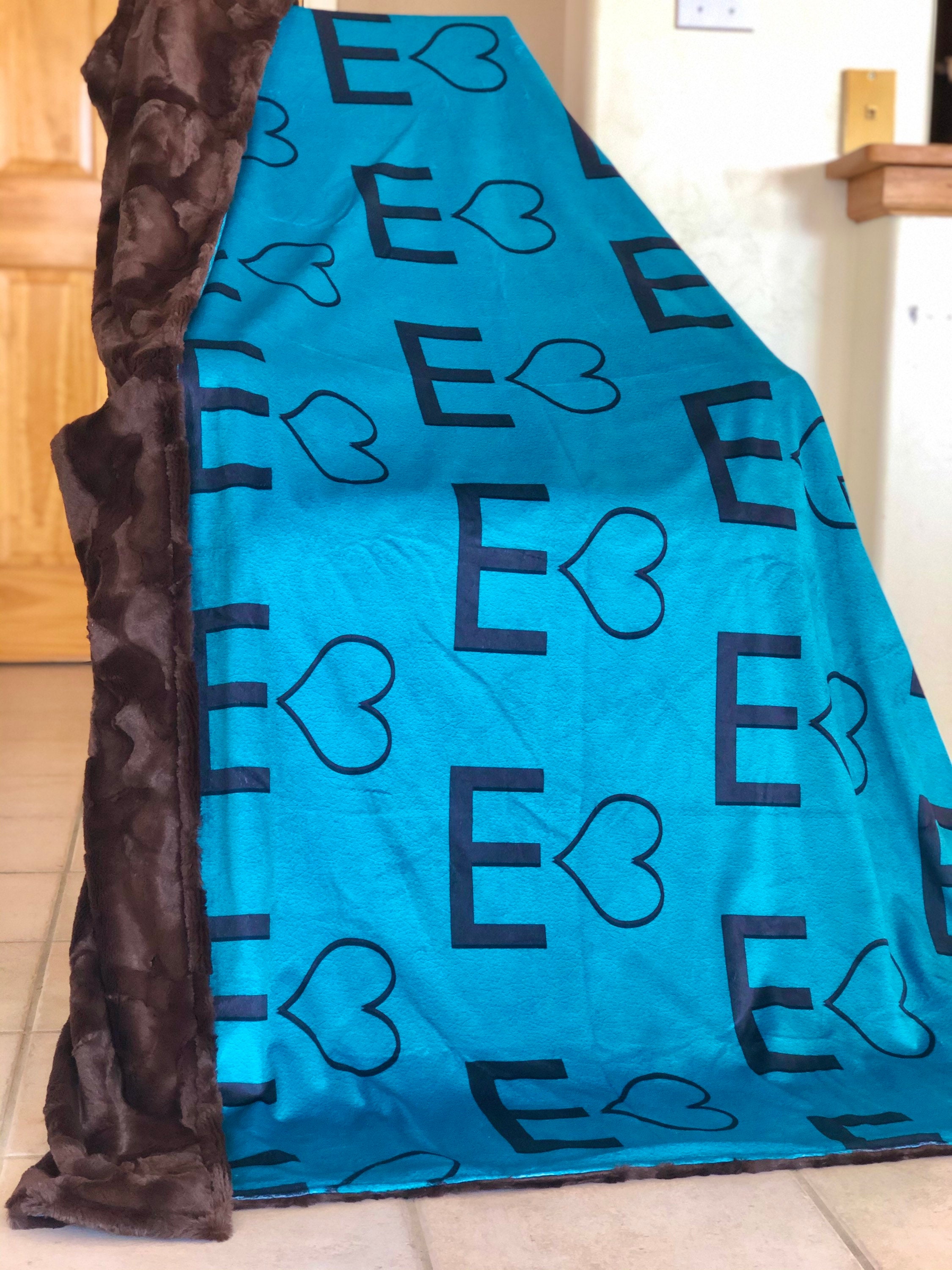 Custom Brand Blanket Etsy