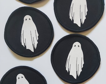 Ghost Iron-on Patch • Iron-on Patch • Ghost • Spooky
