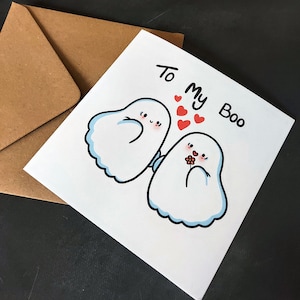 Al mio Boo Card • San Valentino • Spettrale • Fantasma carino