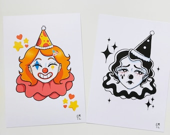 The Clowns • A5 • Clowncore • Clown Girl