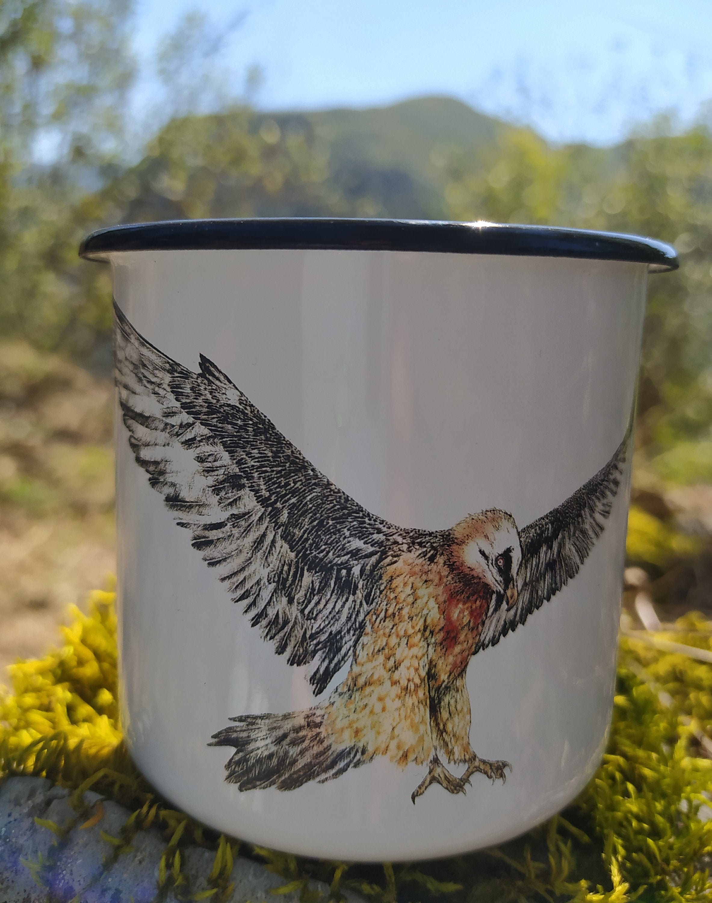 Mug Émaillé Gypaète Barbu