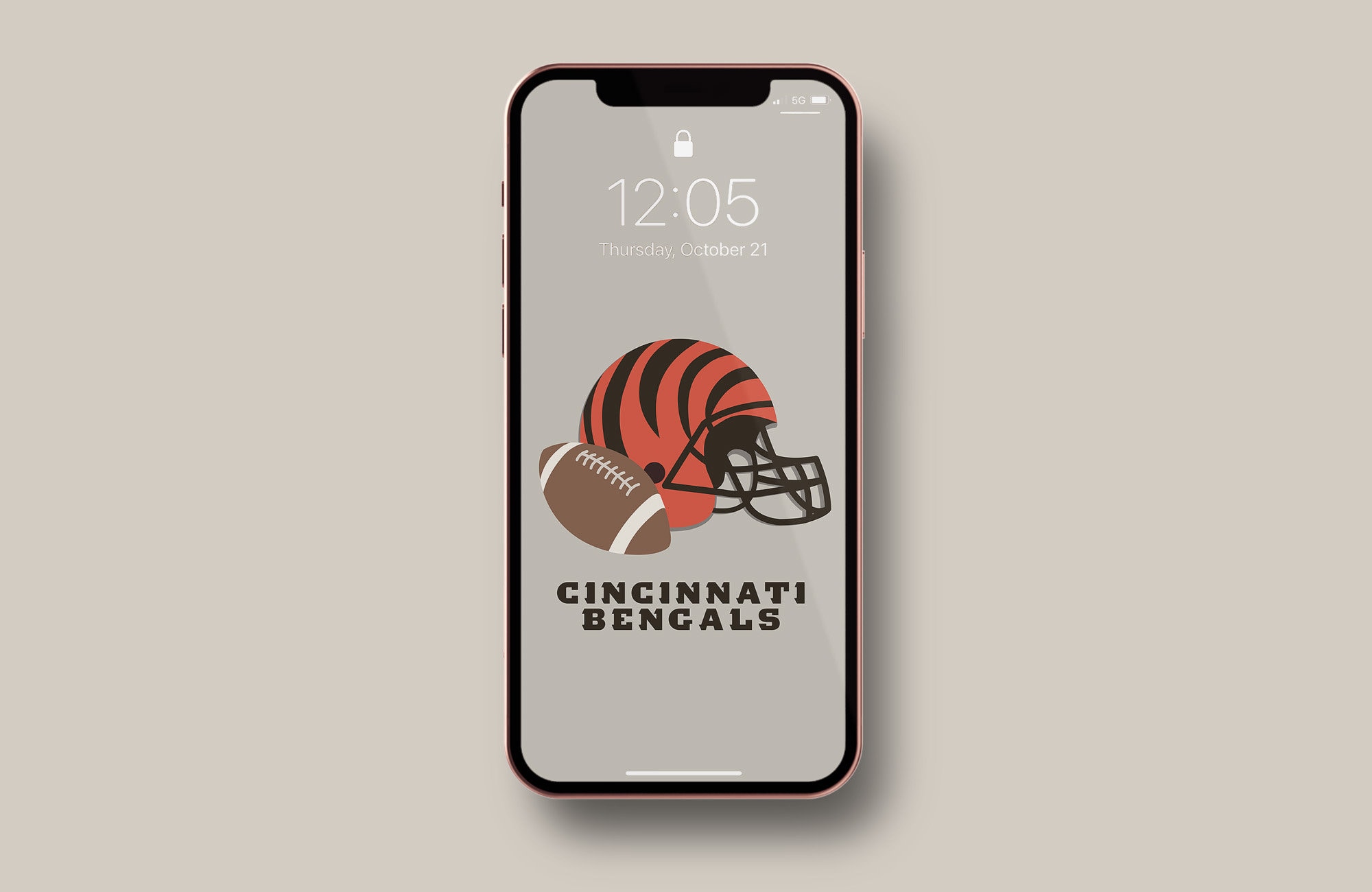 Cincinnati Bengals iPhone Wallpaper 5 PACK Modern NFL 2022 -   Norway