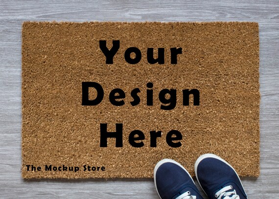 Download Coir Doormat Mockup Rug Mockup Door Mat Mockup Styled Stock Etsy
