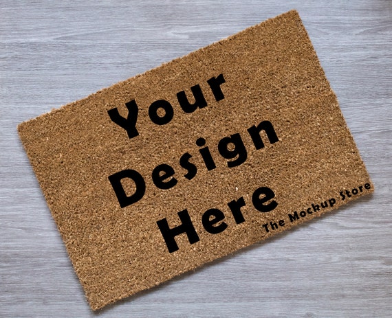 Download Coir Doormat Mockup Rug Mockup Door Mat Mockup Styled Stock Etsy