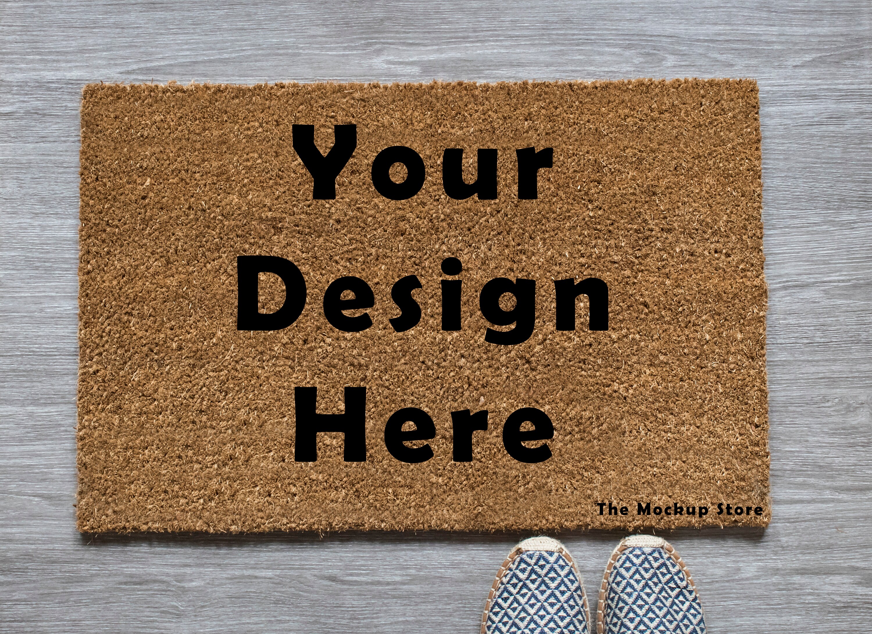 Download Coir Doormat Mockup Rug Mockup Door Mat Mockup Styled Stock Etsy
