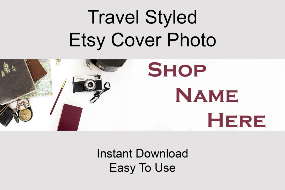 Etsy Cover Photo Etsy Shop Banner Etsy Banner Template Etsy Etsy