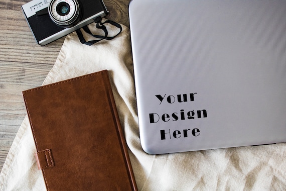 Download Laptop Mockup Laptop Sticker Mockup Laptop Flat Lay Laptop | Etsy