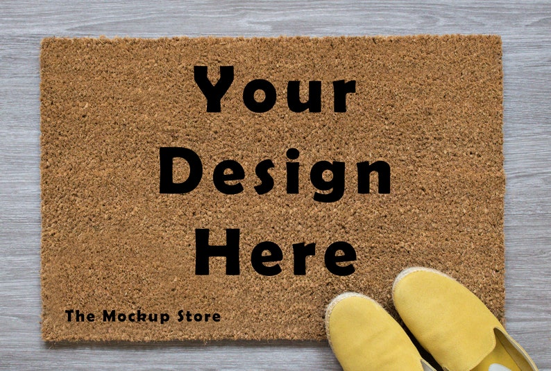 Download Coir Doormat Mockup Rug Mockup Door Mat Mockup Styled ...