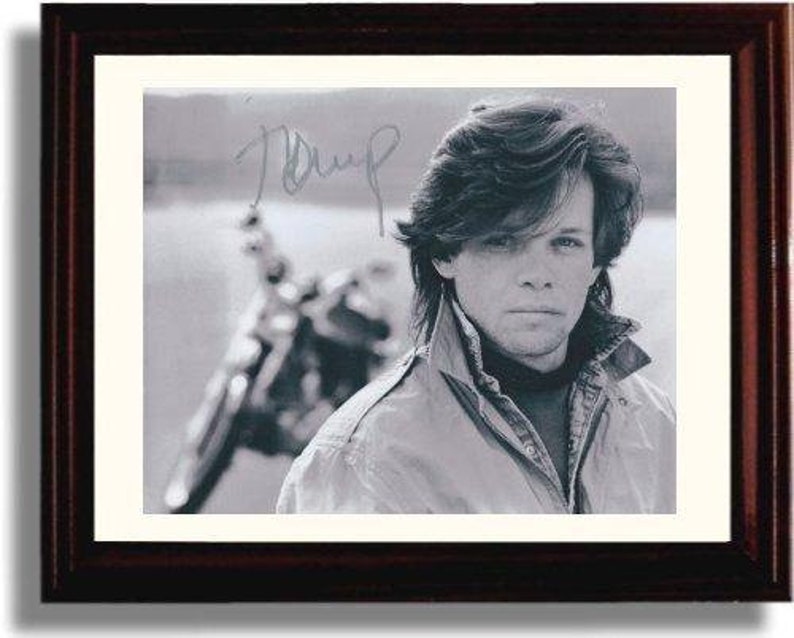Framed John Cougar Autograph Replica Print 8x10 Print