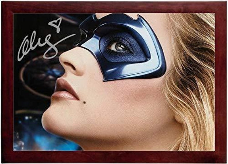 Batman and Robin Landscape Alicia Silverstone Autograph Replica Super Print