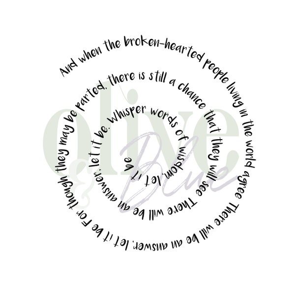 Let it Be