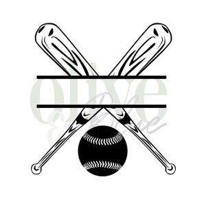 Baseball i kij z nazwą