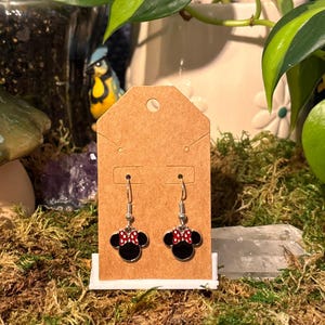 Minnie Mouse Earrings afbeelding 2