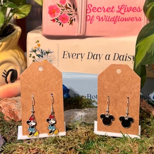 Minnie Mouse Earrings afbeelding 1