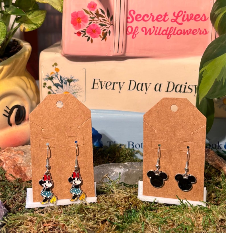 Minnie Mouse Earrings afbeelding 1