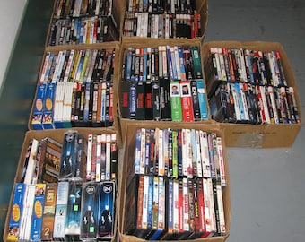 Vintage Lot of 228 DVD Movie Titles Excellent Condition Variety Complete Series (Last Chance) Price will not go lower.