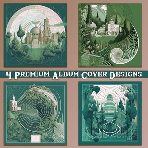 Ik zal 4 Album Cover Design | maken Professionele logo-ontwerper en grafisch ontwerper-expert