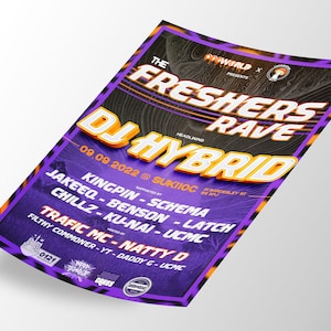 Professional Event Poster Designs, Drum and Bass, EDM, General Events | Professional Logo Designer and Graphic Designer Expert