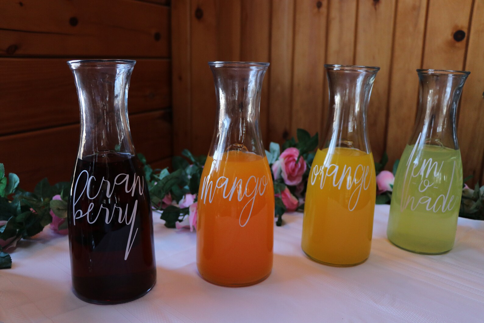 Juice Bar Carafes Carafes Mimosa Bar Carafes Etsy