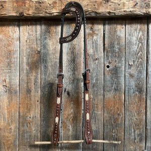 Rawhide One Ear Headstall / Bridle