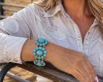 Oval Fashion Turquoise Bracelet
