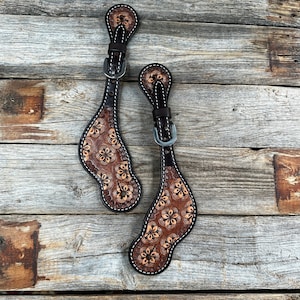 Flower Power Spur Straps
