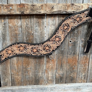 Two Tone Floral Tripping Breastcollar #FK138