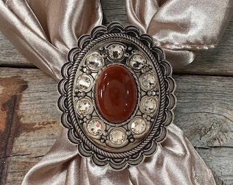 Cabochon and Crystal Wild Rag Slide #WRSCCRUCL